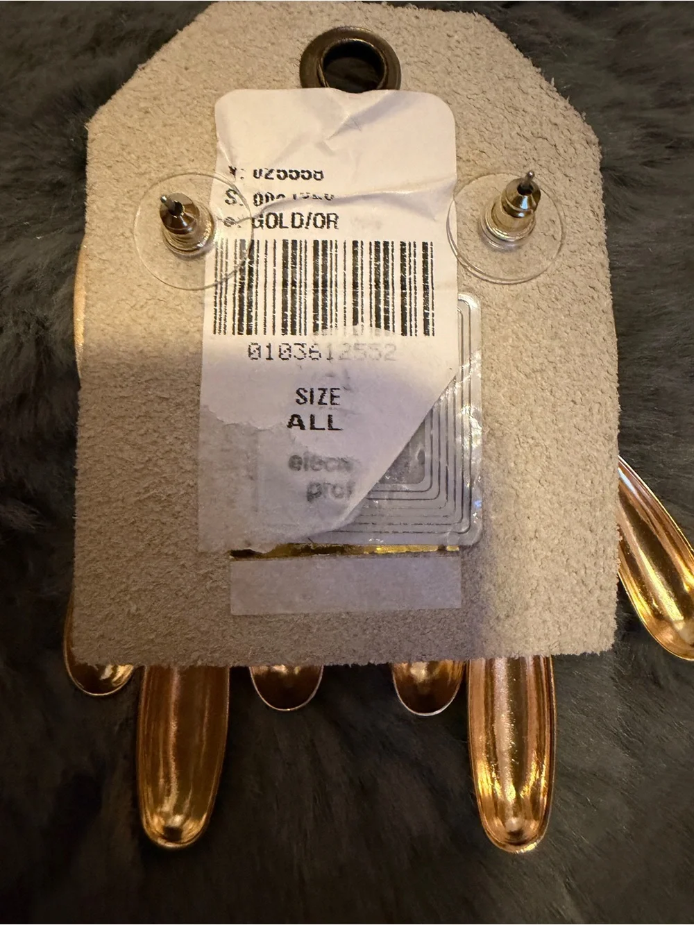 Anthropologie Drippy Geometric Earrings- NWT